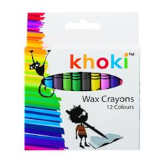 Wax Crayons - 12 Piece Set